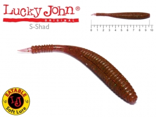 Силікон Lucky John S-Shad 3,8" S14